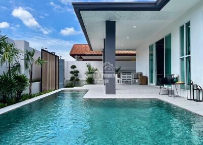 Newly renovated, 4 bedroom, 5 bathroom house with private pool for sale in East Pattaya.
