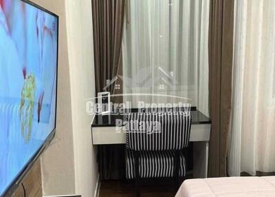 Generous, 1 bedroom, 1 bathroom for sale in foreign name in Feelture Condominium, Na Jomtien.