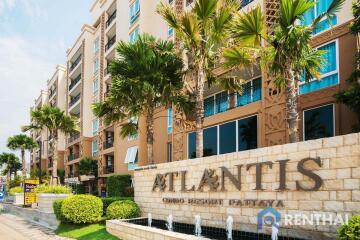 ขายคอนโดสไตล์รีสอร์ท Atlantis Condo Resort 1 นอน 1 น้ำ ขนาด 37 ตรม ปล่อยเช่าง่าย