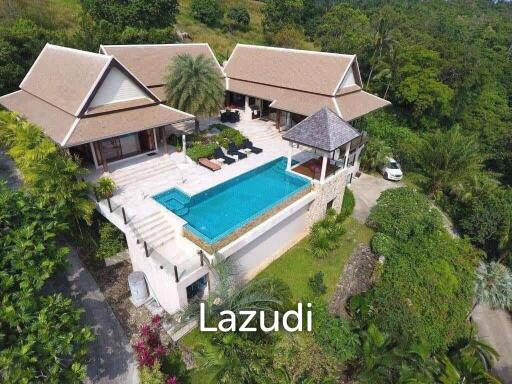 Stunning 4 Bedroom Sea View Villa in Taling Ngam, Koh Samui