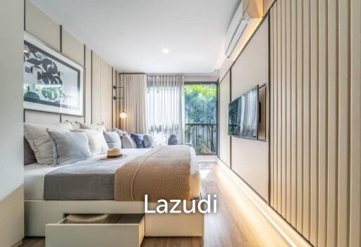 1 Bed Plus 1 Bath 35.62 SQ.M Blue Sukhumvit 89