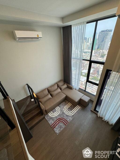 1-BR Duplex at Park Origin Chula-Samyan near MRT Hua Lamphong