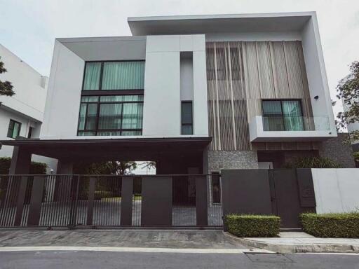 For Rent Bangkok Single House Nantawan Rama9-Srinakarin Krungthep Kreetha Saphan Sung