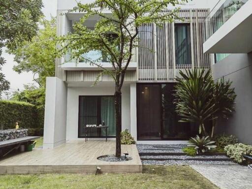 For Rent Bangkok Single House Nantawan Rama9-Srinakarin Krungthep Kreetha Saphan Sung