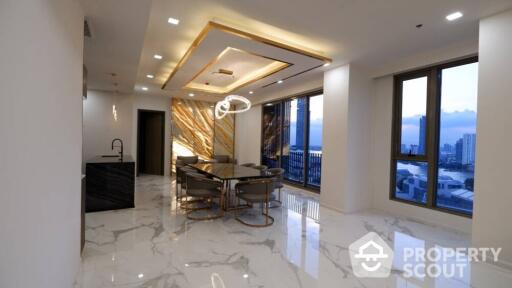 3-BR Condo at Rhythm Charoenkrung Pavilion near BTS Saphan Taksin