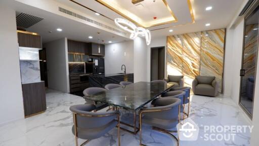 3-BR Condo at Rhythm Charoenkrung Pavilion near BTS Saphan Taksin