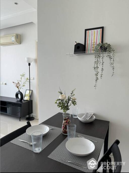 2-BR Condo at T.C. Green Rama 9 near MRT Phra Ram 9