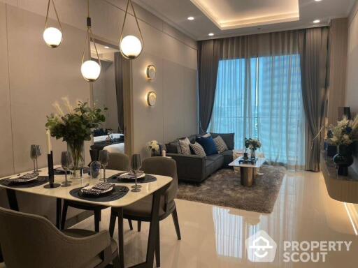 2-BR Condo at Supalai Oriental Sukhumvit 39 near MRT Phetchaburi