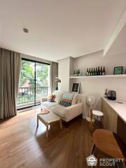 1-BR Condo at Aq Alix Residence Soonvijai in Bang Kapi