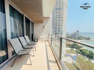 Spacious, 2 bedroom, 2 bathroom, for rent or sale in Northpoint tower, Wongamat beach.
