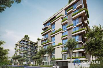 For sale brand new condo nearby yinyom beach Pratamnak hill