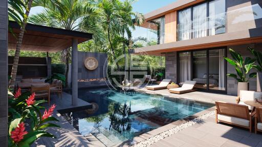 3 Bedrooms Exclusive Private villa with Stunning Lakeside in Cherngtalay