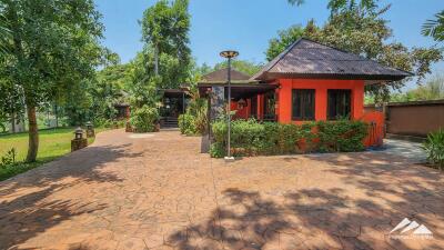 19 Villa Style Room Resort On The Ping River For Sale Or Rent