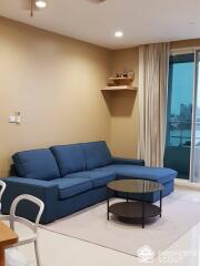 2-BR Condo at Watermark Chaophraya near BTS Krung Thon Buri