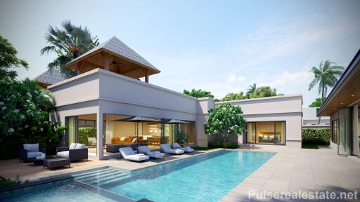 Newly Renovated Luxury 3-Bedroom Pool Villa in the Residence Resort, Bangtao Beach - Ready to Move in