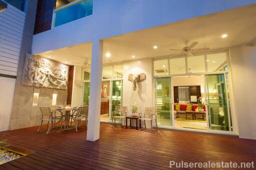 Spacious Foreign Freehold 3-Bedroom Oxygen Corner Duplex w/ Private Pool - 1 km to Bangtao Beach