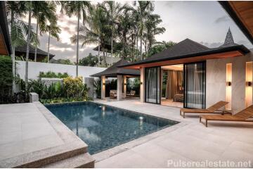 Modern Standalone Balinese-style Private Pool Villa for Sale in Northern Cherngtalay/Layan