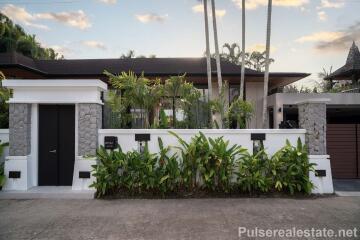 Modern Standalone Balinese-style Private Pool Villa for Sale in Northern Cherngtalay/Layan