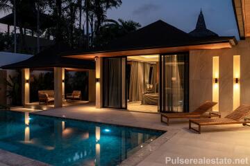 Modern Standalone Balinese-style Private Pool Villa for Sale in Northern Cherngtalay/Layan