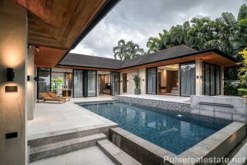 Modern Standalone Balinese-style Private Pool Villa for Sale in Northern Cherngtalay/Layan