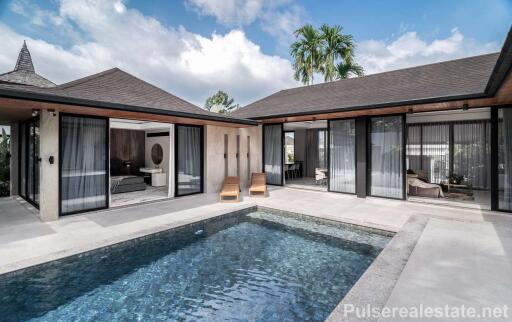 Modern Standalone Balinese-style Private Pool Villa for Sale in Northern Cherngtalay/Layan