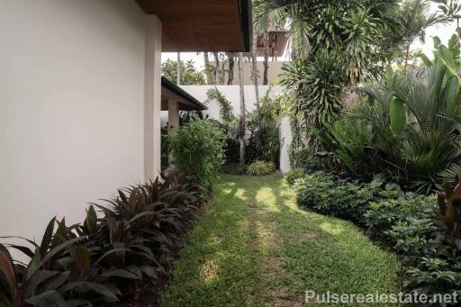 Modern Standalone Balinese-style Private Pool Villa for Sale in Northern Cherngtalay/Layan