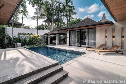 Modern Standalone Balinese-style Private Pool Villa for Sale in Northern Cherngtalay/Layan