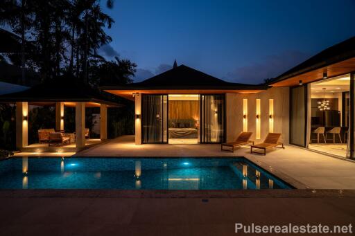 Modern Standalone Balinese-style Private Pool Villa for Sale in Northern Cherngtalay/Layan