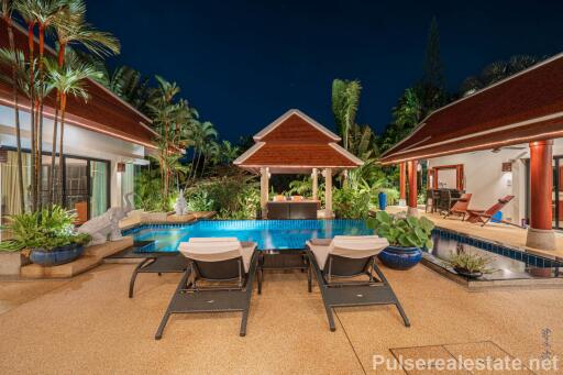 4-Bedroom Villa on Large Plot for Sale in Baan Bua, Naiharn Phuket - 2 Cars & a Piano Included in the Sale