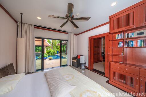 4-Bedroom Villa on Large Plot for Sale in Baan Bua, Naiharn Phuket - 2 Cars & a Piano Included in the Sale