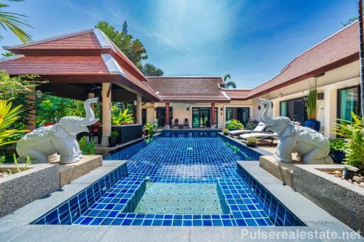 4-Bedroom Villa on Large Plot for Sale in Baan Bua, Naiharn Phuket - 2 Cars & a Piano Included in the Sale