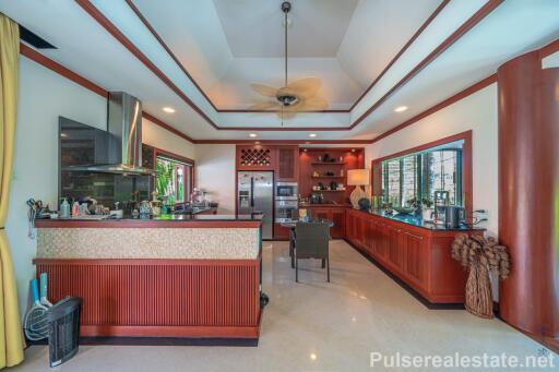 4-Bedroom Villa on Large Plot for Sale in Baan Bua, Naiharn Phuket - 2 Cars & a Piano Included in the Sale