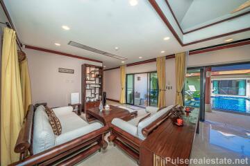 4-Bedroom Villa on Large Plot for Sale in Baan Bua, Naiharn Phuket - 2 Cars & a Piano Included in the Sale