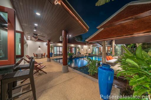 4-Bedroom Villa on Large Plot for Sale in Baan Bua, Naiharn Phuket - 2 Cars & a Piano Included in the Sale