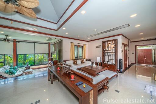 4-Bedroom Villa on Large Plot for Sale in Baan Bua, Naiharn Phuket - 2 Cars & a Piano Included in the Sale