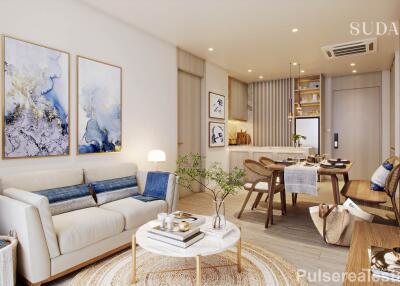 Luxury 2-Bedroom Pool View Condo for Sale in Bangtao, Only 500m from the Beach