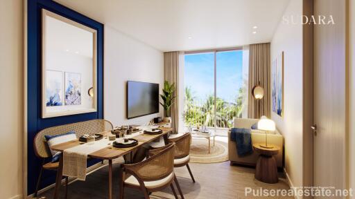 Luxury 3-Bedroom Garden View Condo for Sale in Bangtao, Only 500m from the Beach