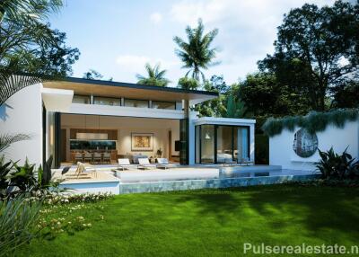 Modern 3-Bedroom Pool Villa for Sale - Only 850 meters from the Rawai Beachfront