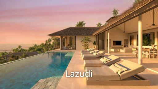 Luxury Pacific Sunset Villa 5 Bed in Ko Samui
