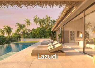 Luxury Pacific Sunset Villa 4 Bed in Ko Samui