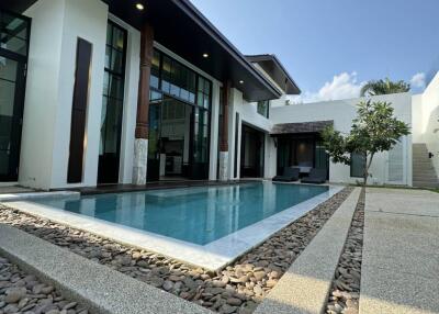 3-Bedroom pool Villa for rent near Boat Avenue, Choeng Thale