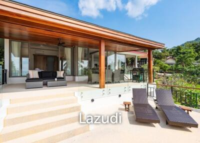 Luxury Beachfront 3 Bed Villa in Ko Samui