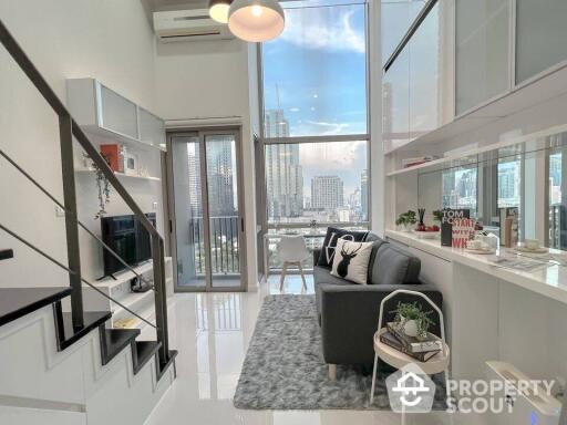 1-BR Duplex at Ideo Morph 38 near BTS Thong Lor