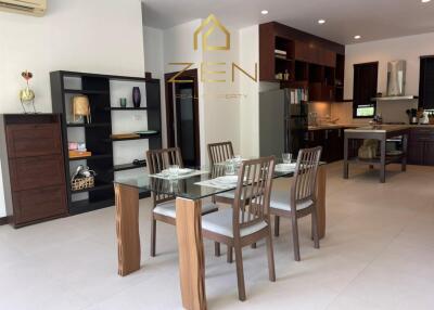 Introducing a luxurious 3-bedroom pool villa in Thalang, perfect for rent: