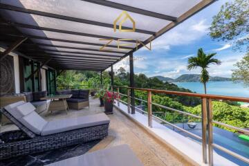 6-bedroom pool villa in the vibrant locale of Patong, available for rent: