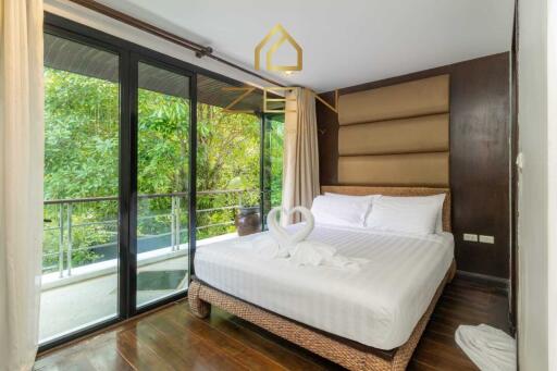 6-bedroom pool villa in the vibrant locale of Patong, available for rent: