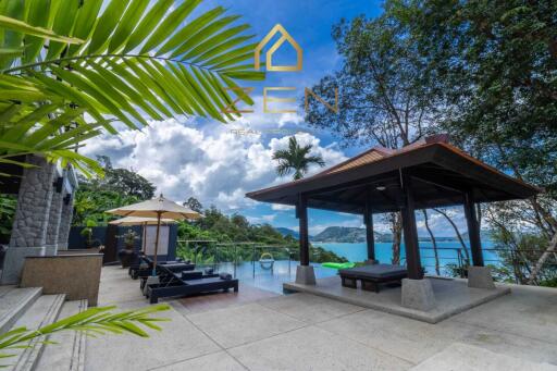 6-bedroom pool villa in the vibrant locale of Patong, available for rent: