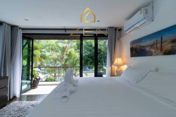 6-bedroom pool villa in the vibrant locale of Patong, available for rent: