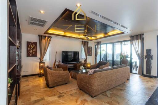 6-bedroom pool villa in the vibrant locale of Patong, available for rent: