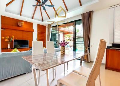 Luxury Pool Villa with 2 Bedrooms in Rawai for Sale